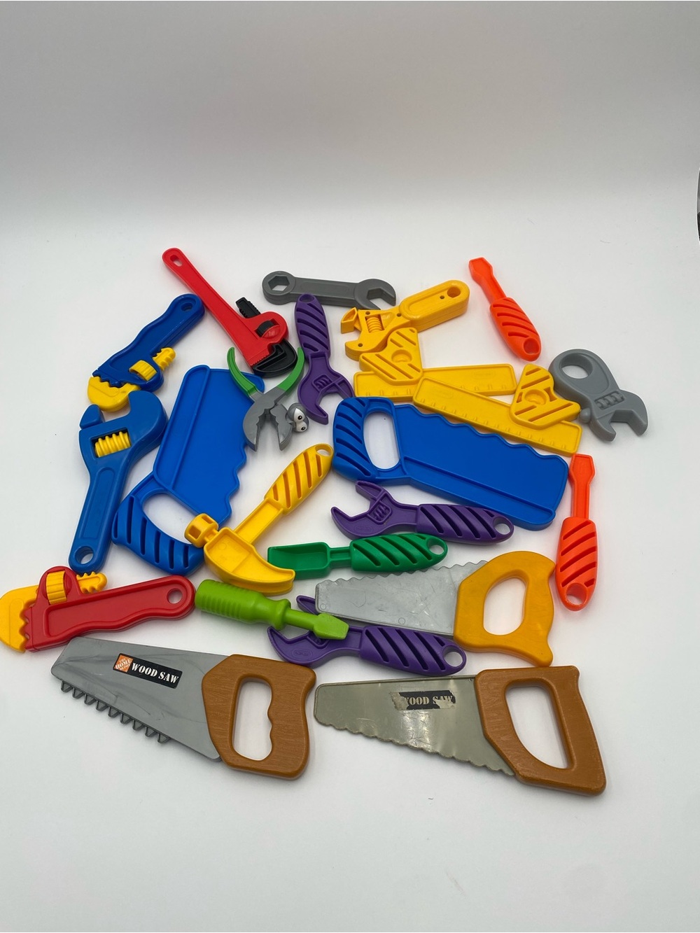Colorful Kids Toy Tool Set - Multicolor Play Tools